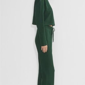 Aritzia Sunday Best Baby Waffle Pants & Sweater Set